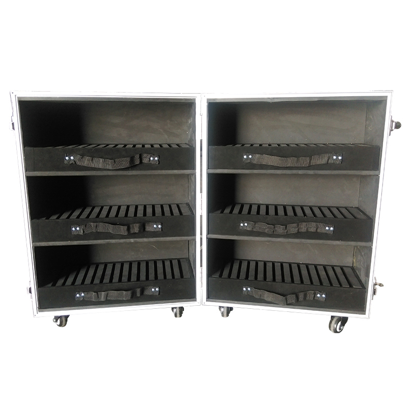 铝合金工具箱航空箱大号带轮拉杆工具箱密码锁仪器木工维修箱