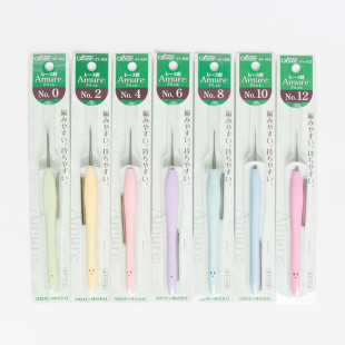 323钩针t蕾丝CLOVER工具暧昧 可乐钩针43 蕾丝钩针组套