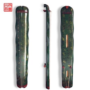 古琴绿蕉叶式生漆老杉木入门初学者演奏级扬州练习纯手工古琴