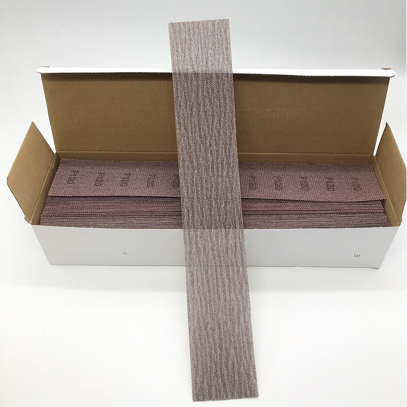 长方形网格干磨砂纸x0手推打磨抛光可调变形自粘砂纸漆工磨板