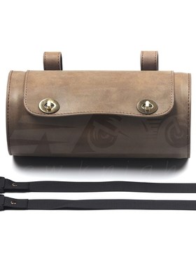 适用南方梦拉丽莎lli改装前后行李货架尾座圆桶筒皮挂包