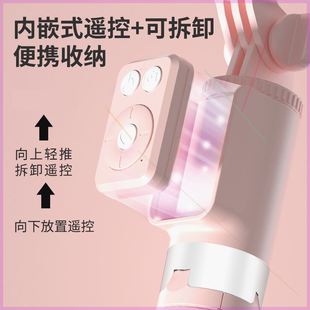 IUN柏古森手支架拍照录视频自拍杆补光美白三脚架