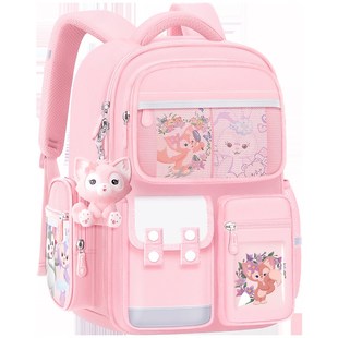 新款小学生书包儿童一年级五女童减重护脊三到六男生轻便防水