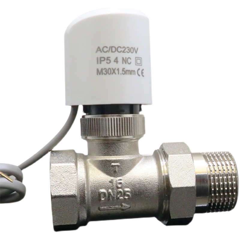 电热执行器地暖温控电磁智能温度控制分水器面板开关电热