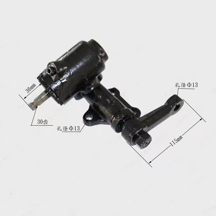 玛西尔朗晴绿能达南宁南机方向机电动巡逻车涡轮转向器部成方向机