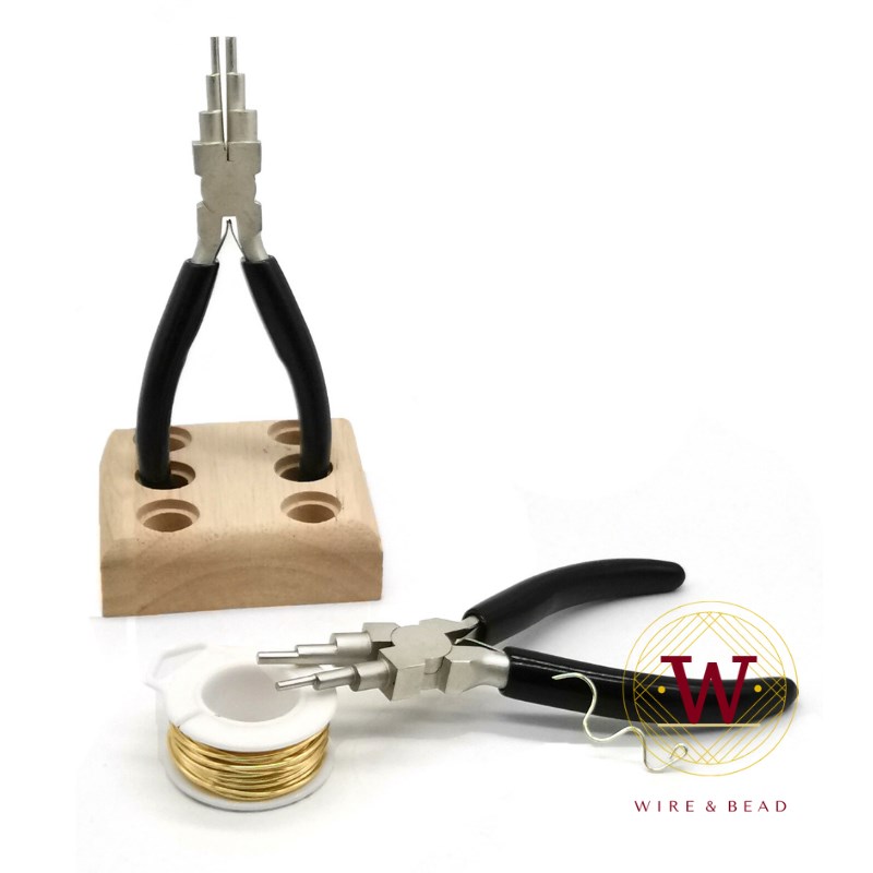 新款防锈六段钳 合一圆嘴珠宝三段饰品DIY钳子手工绕线造型工具