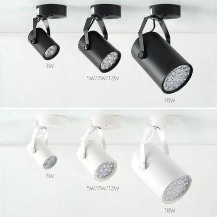 吸顶明装LED度店铺商用家用非轨道精品铝材招牌电视墙