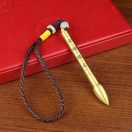 黄铜文昌笔金榜题名挂件黄铜笔摆件送学生礼物可随身携带工艺品