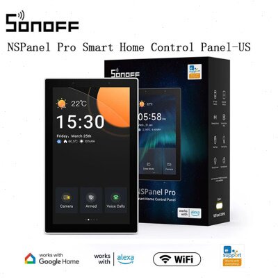 SONOFF NSPanel Pro美规 智能中控网关屏Zigbee控制面板易微联APP