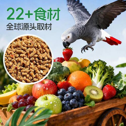 饲五居鹦鹉鸟粮饲料金太阳玄凤牡丹小太阳和尚虎皮营养高能滋养丸