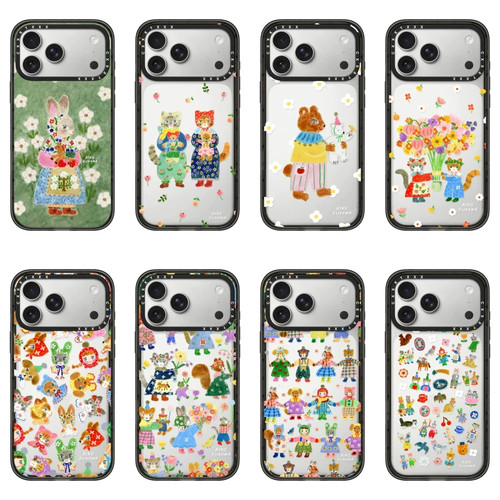 Aiko Fukawa艺术插花猫咪18/17Pro手机壳适用iPhone16ProMax苹果15Plus可爱14Pro明星同款13保护套1211防摔硬