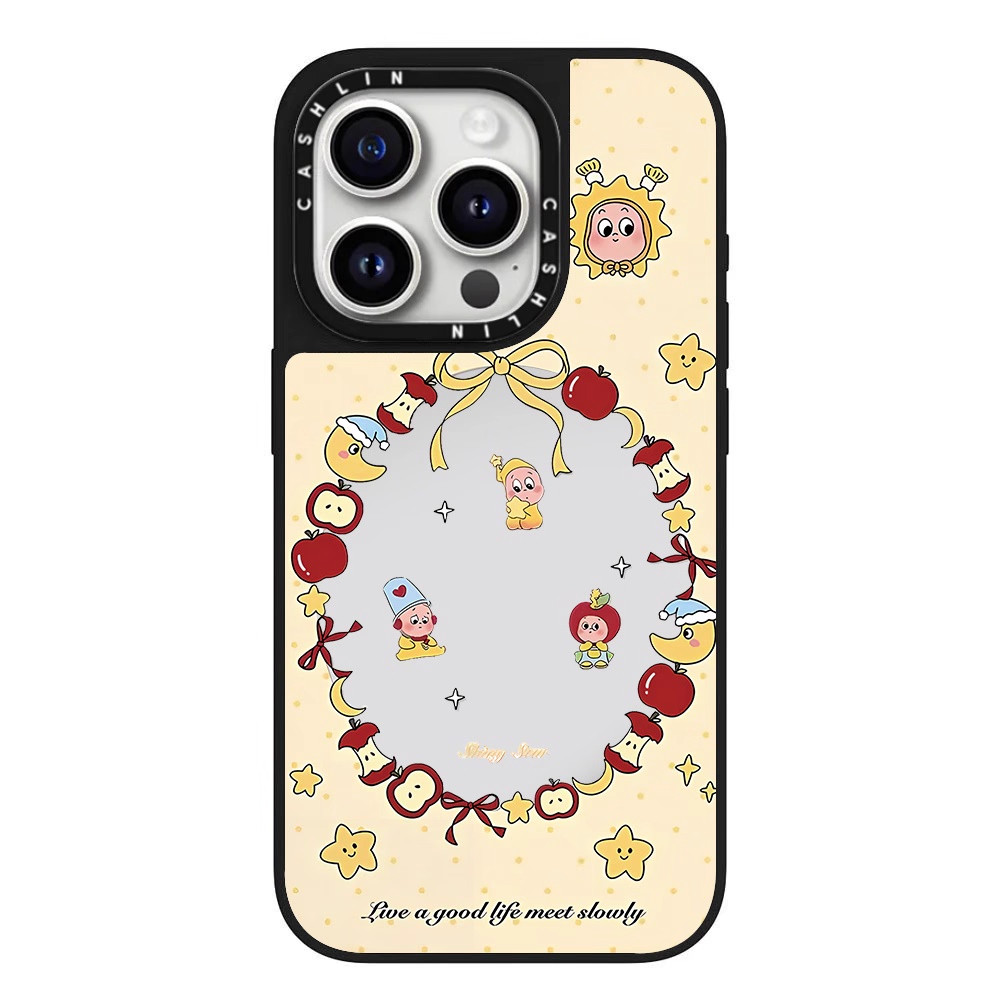 定制版波点魔法棒猫咪适用iPhone苹果18/17/16手机壳14promax/15pm创意16plus13promaxMagSafe磁吸华强北代购
