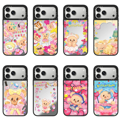 第二弹黄油小熊Butterbear苹果17Promax适用于iPhone16proMax卡通15plus明星同款14pro保护套13/12防摔手机壳