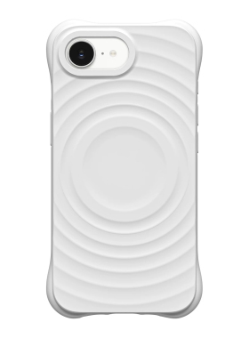 明星同款白色波纹壳MagSafe波浪Ti适用于苹果iPhone17e纯色简约16eFY磁吸四角防摔液态硅胶保护套手机壳软壳