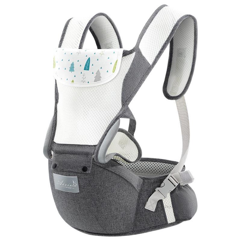 腰凳婴儿轻便四季前抱式宝宝背带多功能轻便抱托外出抱娃神器夏季