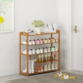 楠竹鞋 子收纳架置物架 架鞋 架进门多层分格简易鞋 柜家居换鞋