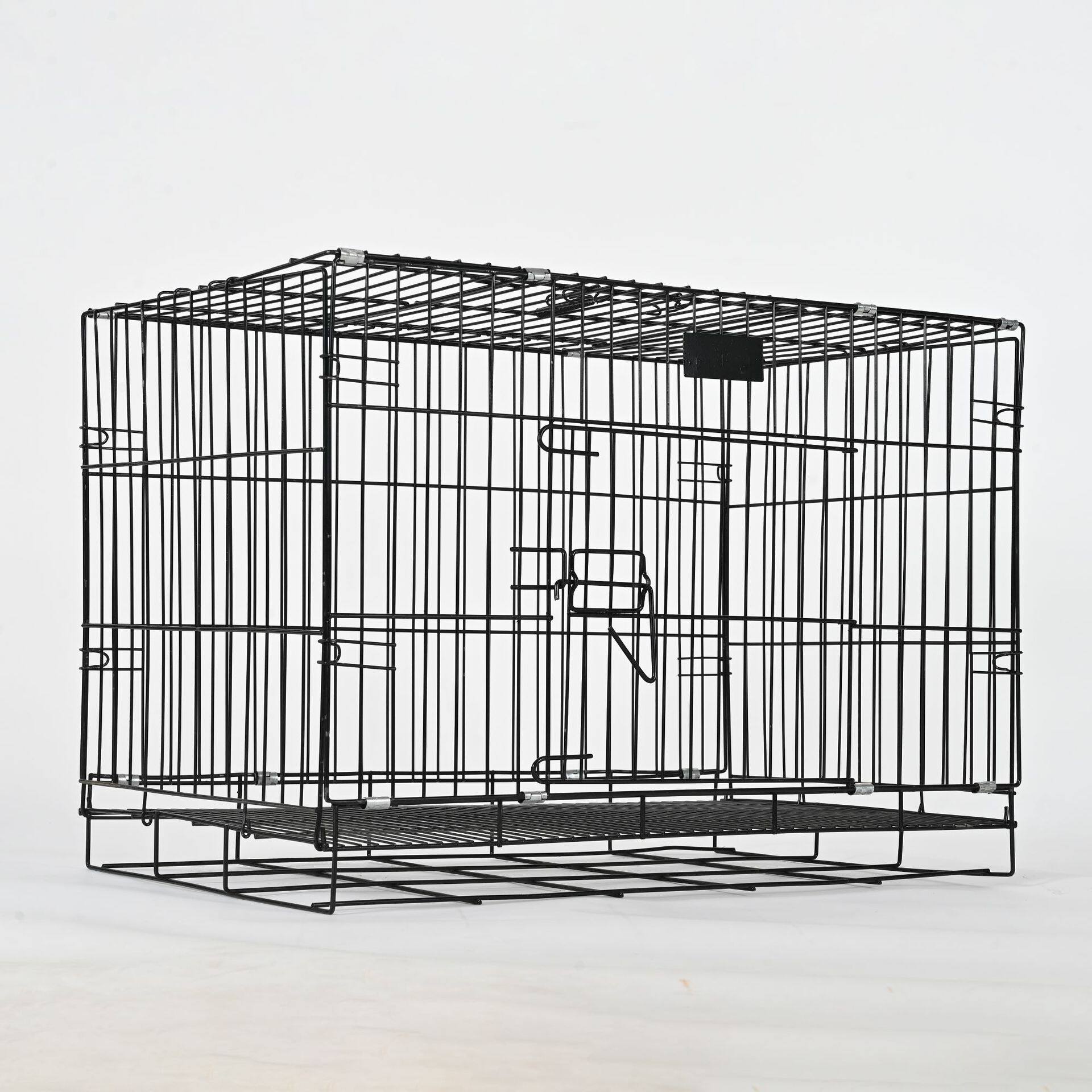 狗笼子宠物笼猫笼铁丝笼小型中型犬泰迪博美犬笼笼具宠物便携