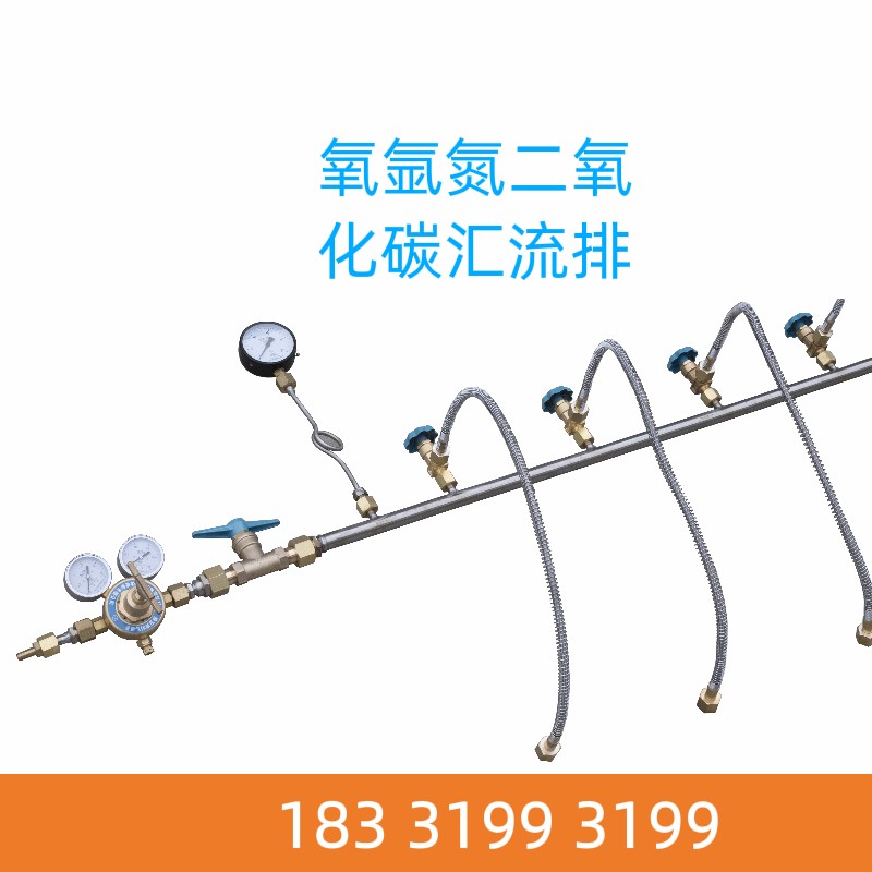 气体汇流排厂家 5*1全自动电加热充装氧氮氩二氧化碳钢瓶专用