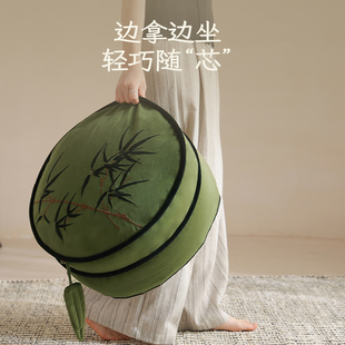 坐墩蒲 坐墩客厅榻榻米坐垫家用飘窗地毯懒人沙发脚凳脚踏U新中式