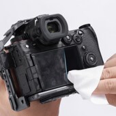 nzi优篮子O相擦镜头布手电脑屏幕眼镜擦拭布单反微单镜头洁布密纤