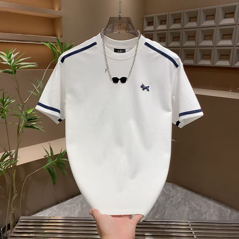 夏季男款短袖t恤欧货潮牌