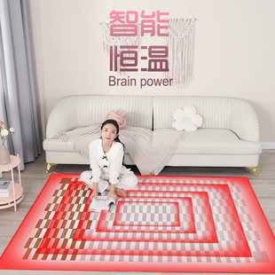 石墨烯电热地毯碳纤维丝发热地毯电热垫洗换洗客厅地暖垫