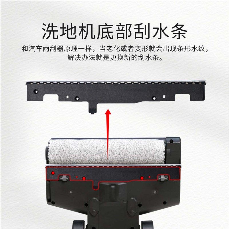 配添刮条刮水条芙万.洗地机llLEDL胶条滚轮