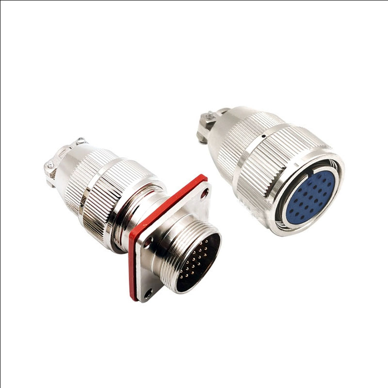 0不锈钢 MX2气密连接器玻璃烧结 //8/10/芯真空插航空