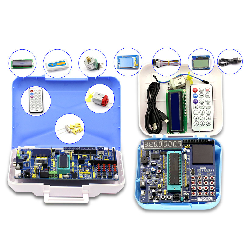 单片发板学习板实验板9单片  视频+例程,电子元器件市场,微处理器/微控制器/单片机,淘宝优惠券,粉丝福利购,淘宝优惠卷