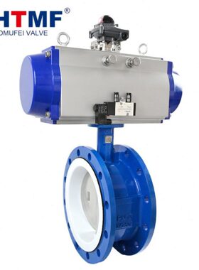 SHTMF 拓姆菲气动法兰蝶阀D641F-10/304 DN50-DN300