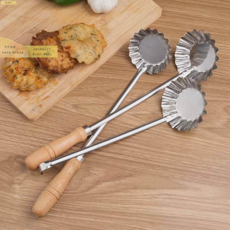 I圆形不沾美食敦子葱油铁饼D墩Y勺炸油饼油香油子默认M5OU模具勺