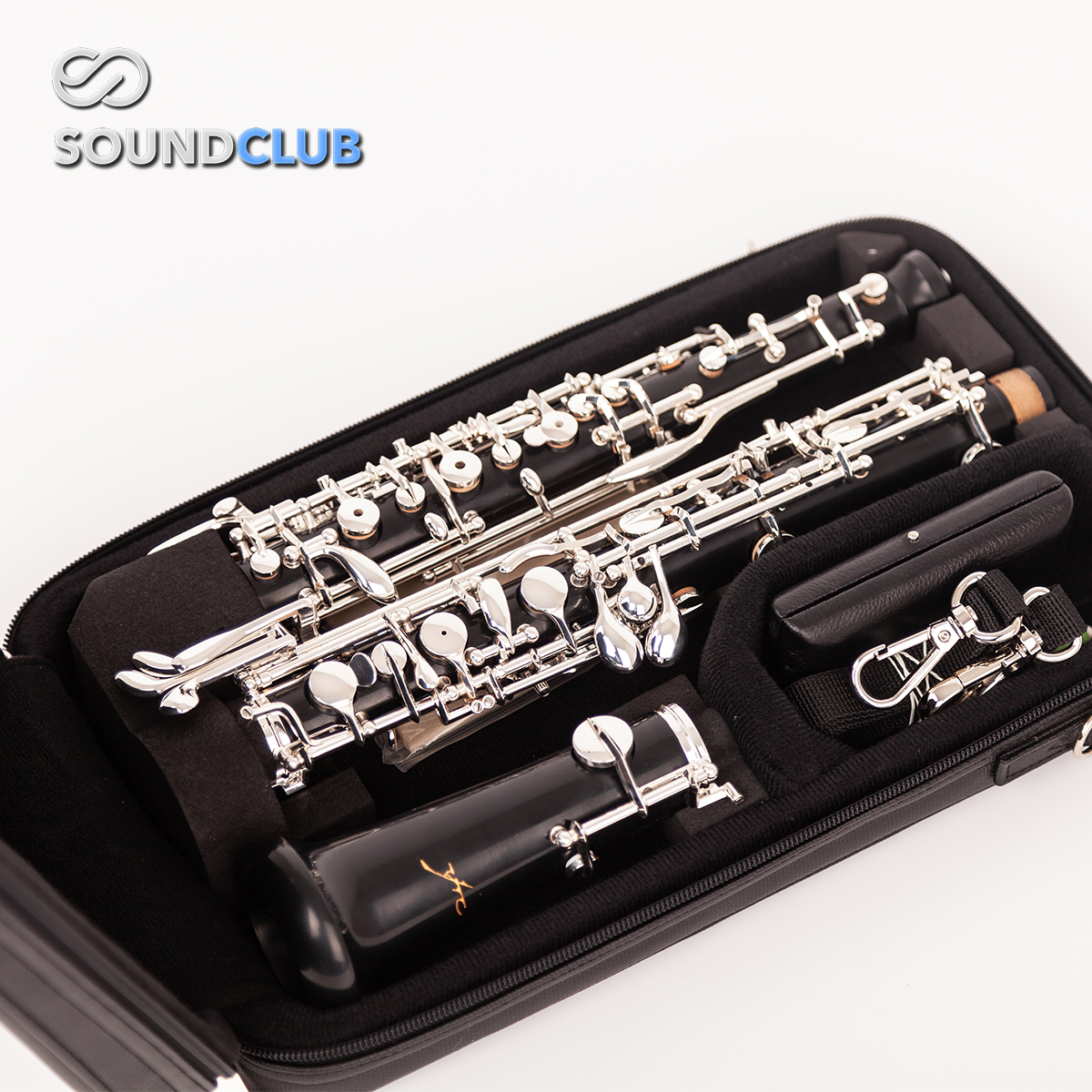 YTC纯手工双簧管胶管半自动型学生级OBOE黑管初学入门声音汇