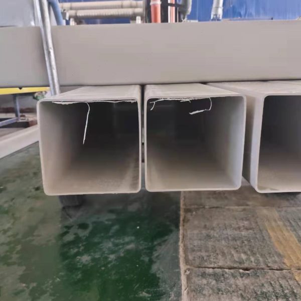 内壁光滑塑料水管粘鼠塑料板100*100矩形方管200*200pvc方管