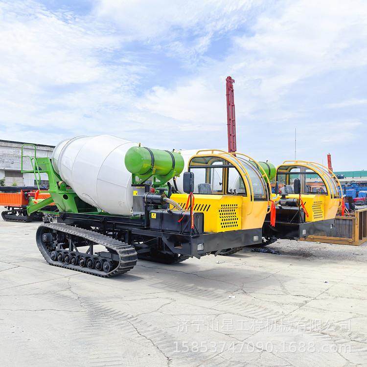 履带爬山虎水泥搅拌机泥地运输链条式罐车水渠田间车载式滚筒罐,五金/工具,其他机械五金,淘宝优惠券,粉丝福利购,淘宝优惠卷