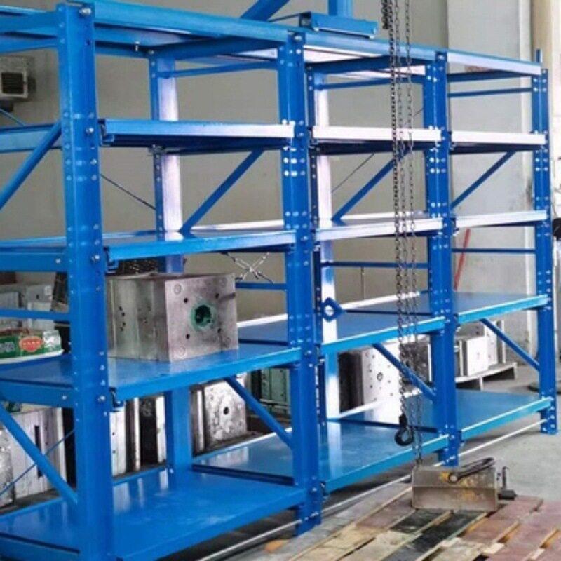 青岛厂家四层三节一组模具货架车间重型强承重1.5吨全开式存放架