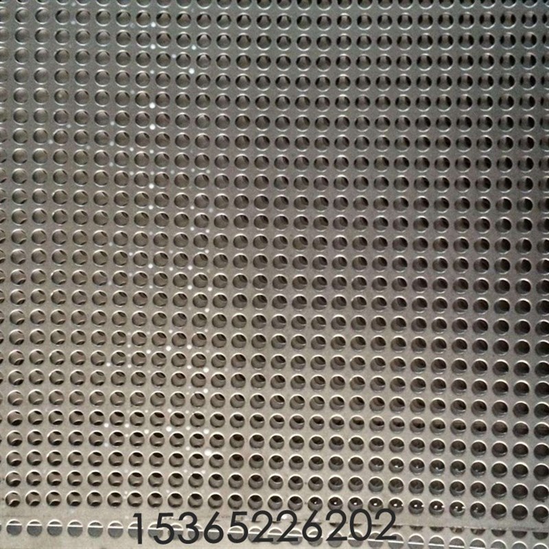 304不锈钢防盗网窗垫板阳台家用养花透气金属洞洞板多肉圆孔网板