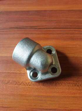 BFW3齿轮泵法兰油泵口90度3孔方法兰 安扣液压件