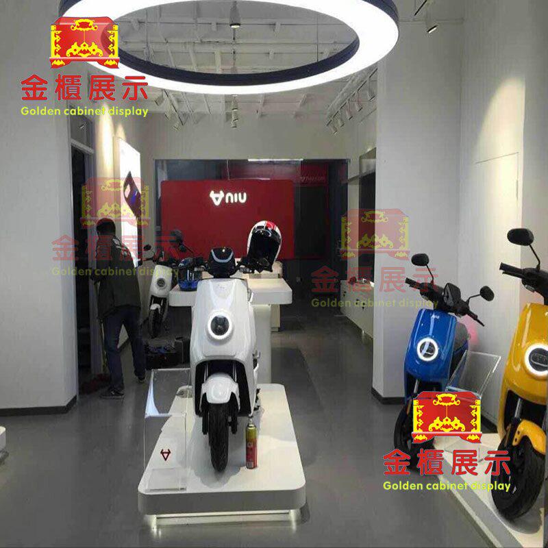 小鸟小牛电动车展台展会自行车陈列台橱窗展示台电器家电模特地台