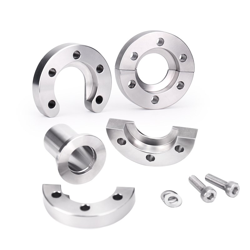 半开环颈卡箍Bulkhed Clmp两半圆舱壁隔板夹钳对半法兰压箍KF1