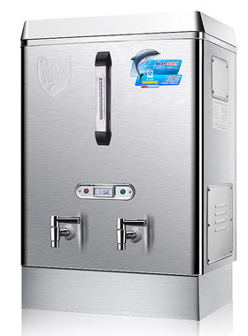 美莱特全自动电热开水器不锈钢15kw120L商用台式开水炉机开水桶
