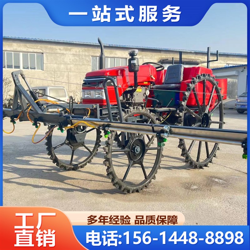 打药车四轮打药机水田旱田小麦玉米水稻喷药撒肥一体喷药打药机