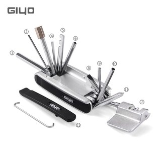 GIYO公路山地自行车迷你便携维修组合多功能工具车修车修理PT01