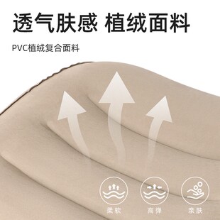 充气腰枕便携式枕头按压头枕颈枕腰垫旅行飞机护腰靠垫腰靠充气枕