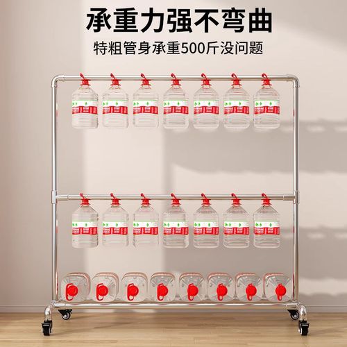 水管钢管晾衣架落地卧室内阳台外凉晒挂衣架加粗加厚家用双层简易