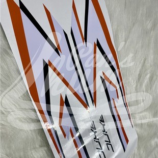 23款 新款 KTM DUKE 390 三色大R标贴纸 250