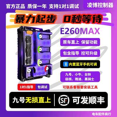 凌博控制器E260MAX九号直上MZ E80C N370 Q85 F90 小牛极核台铃