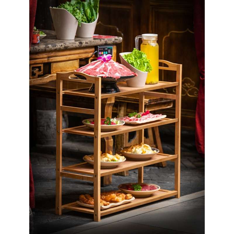 菜架子商用火锅店多层放菜架饭店摆配菜蔬菜架厨房烧烤置物架