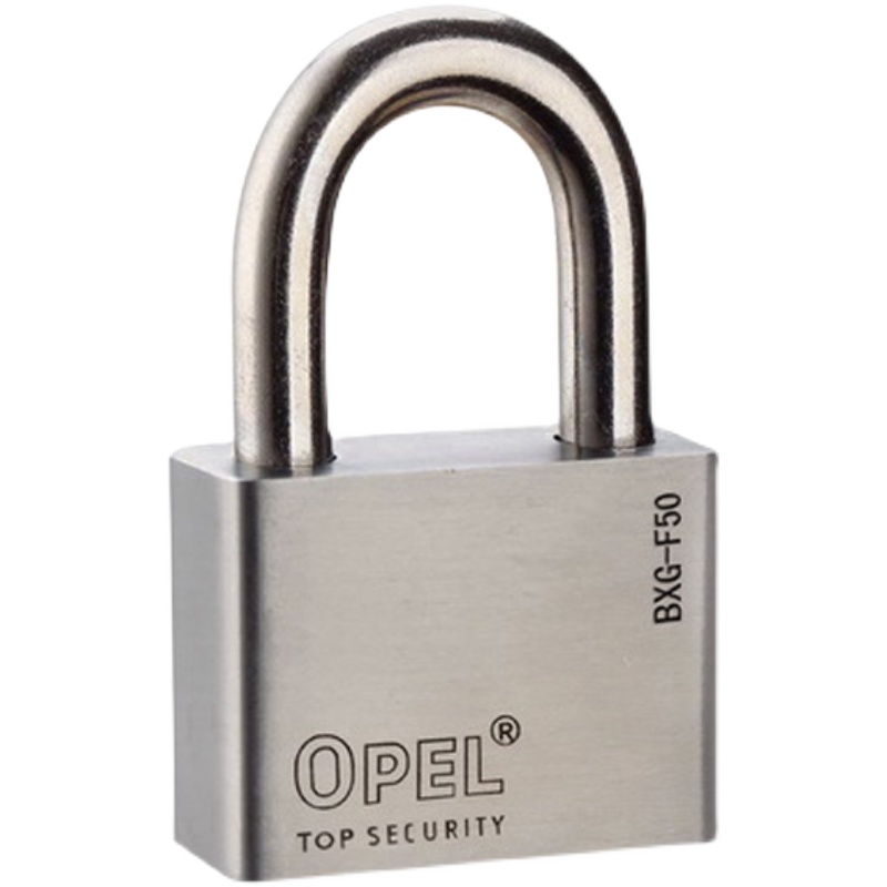 304不锈钢挂锁户外防水防锈防雨防盗锁家用大门锁长梁不锈钢锁头