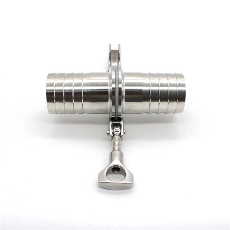 SS304不锈钢卫生食品级快装皮管接头套装含卡箍垫片快装宝塔包邮