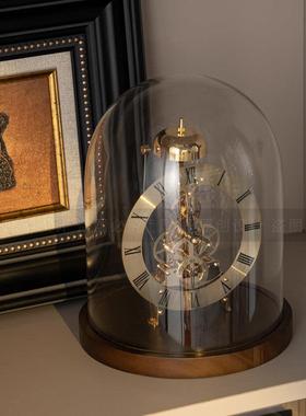 2025轻奢风别墅大平层电视柜壁龛高档摆件意式样板间客厅飘窗软装